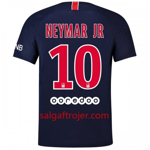 Paris Saint-Germain Fodboldtrøjer Neymar Jr 10 Hjemmebanesæt 2018/19 Kort ærmer Paris Saint-Germain Fodboldtrøjer Neymar Jr 10 Hjemmebanesæt 2018/19 Kort ærmer